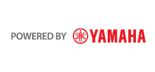 Powered by Yamaha logo